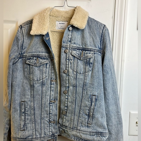 COPY - Old Navy Sherpa Jean Jacket - Picture 4 of 6